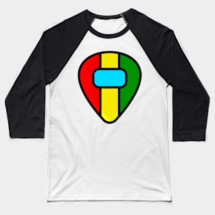 Pick Guitar Reggae Baseball T-Shirt